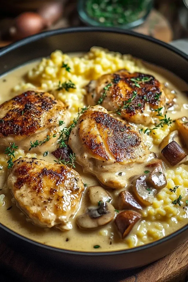Cremige Pute Holzfäller Art: Einfaches Comfort Food