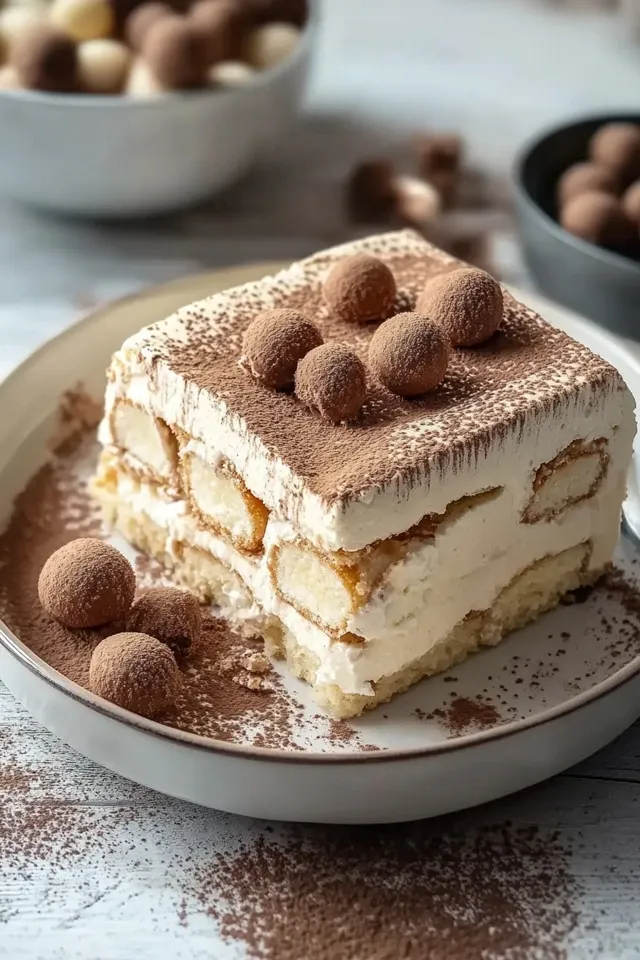 Cremiges Raffaello Tiramisu Rezept: Ein süßer Traum