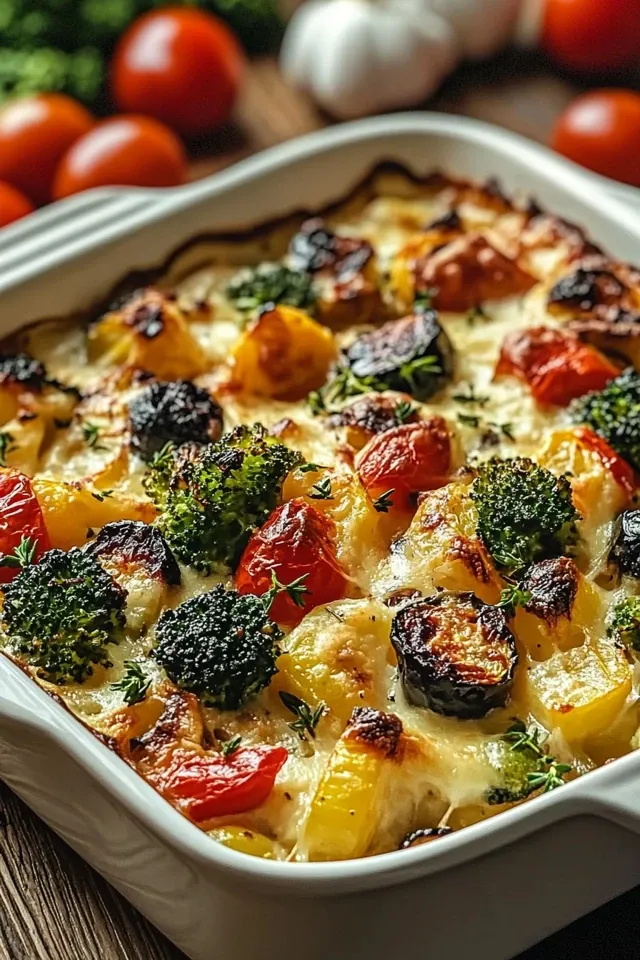 Hochprotein-Gemüseauflauf: Einfaches und gesundes Rezept