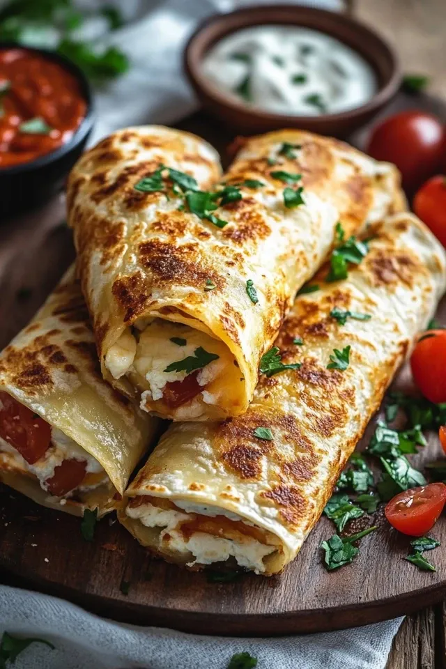 Knusprige Mozzarella Tortilla Wraps: Der ultimative Snack