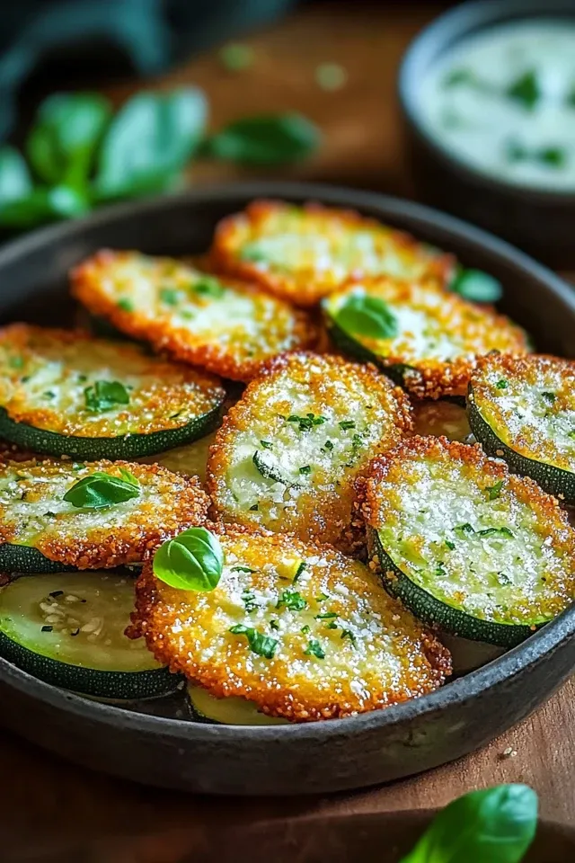 Knusprige Zucchini-Wunder: Der Perfekte Gesunde Snack