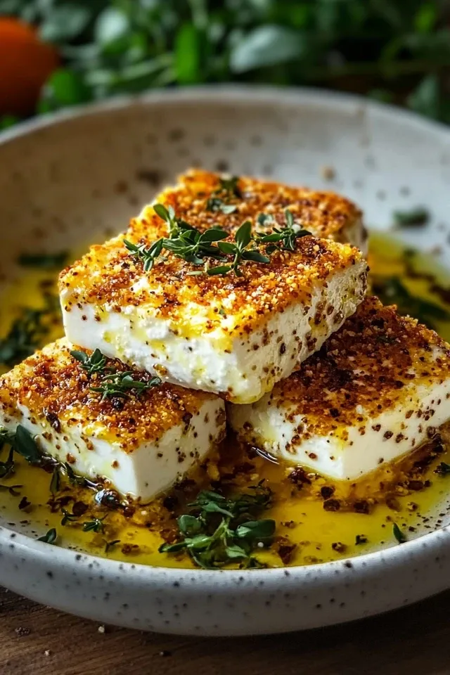 Knuspriger Feta aus dem Airfryer: Schnell & Lecker