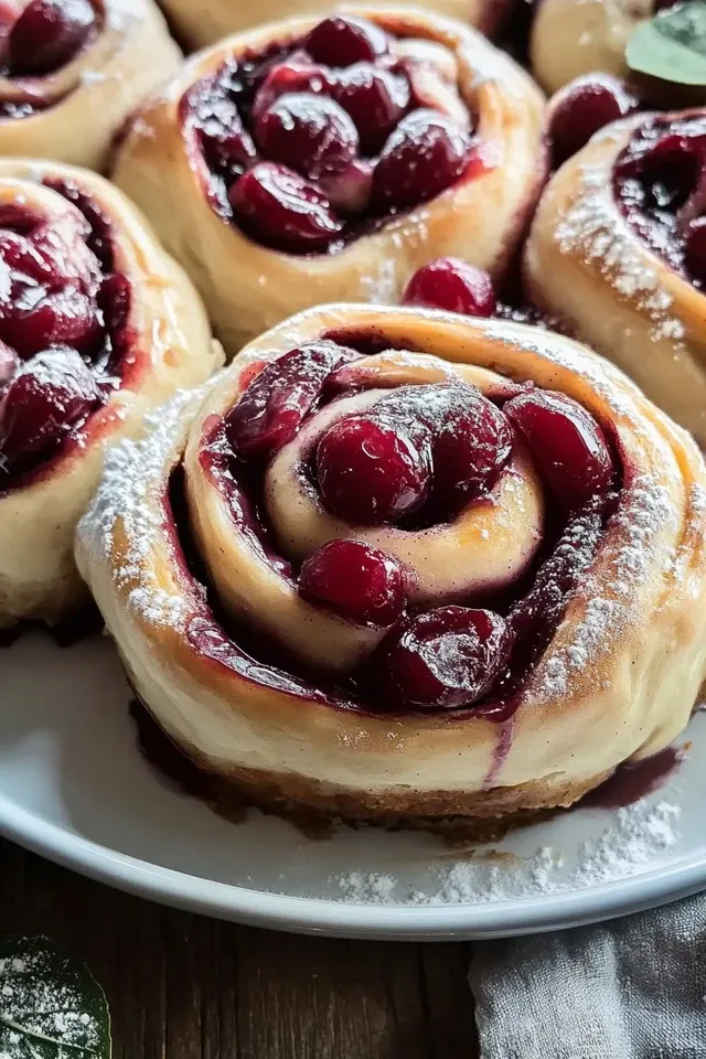 Saftige Kirsch-Zimt-Schnecken: Ein unwiderstehliches Rezept!