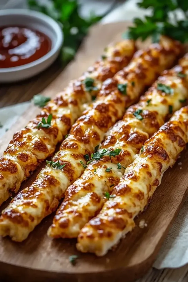 Schnelle Pizzastangen: Knusprig & Köstlich