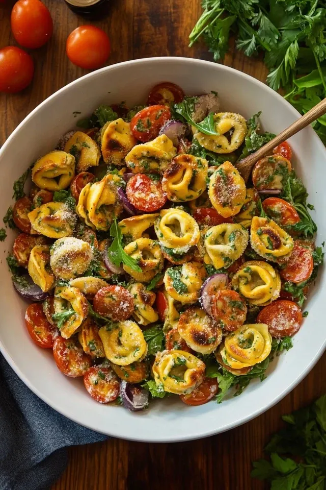 Knackiger Tortellini-Salat: Das ultimative schnelle Rezept