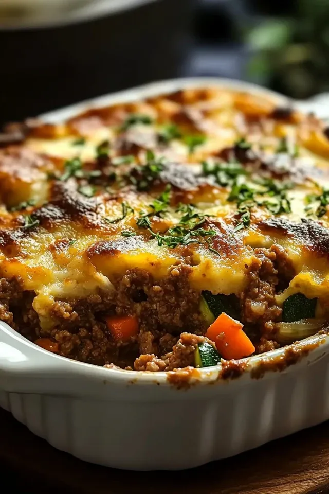 Low Carb Hackfleisch Gemüse Auflauf: Einfach & Lecker