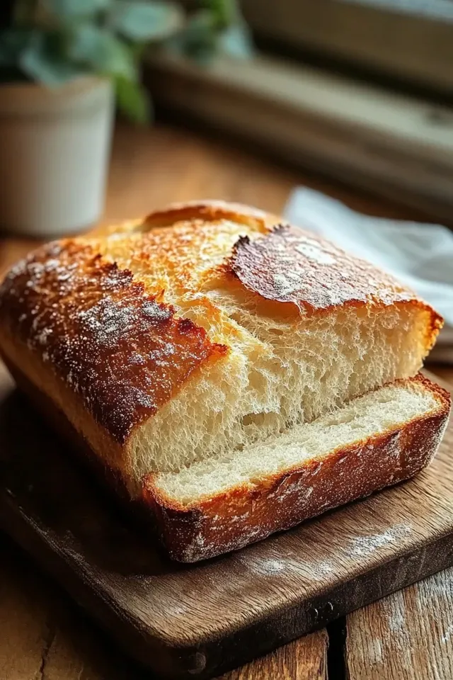 Virales Air Fryer Brot: Außen knusprig, innen weich!