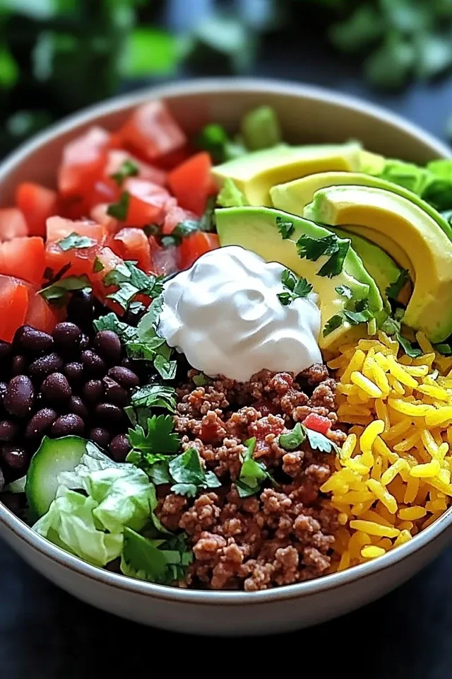 Einfache Beef-Burrito-Bowl: Unglaublich Ultimatives Rezept für 4 Personen