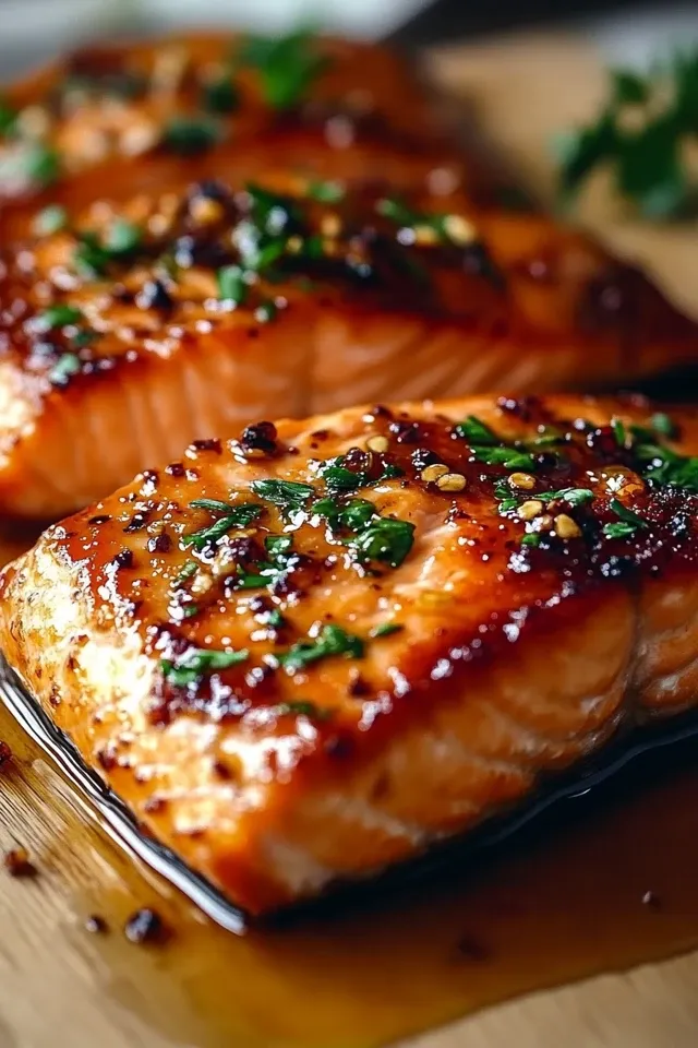 Einfaches Honig-Lachs Rezept aus dem Ofen