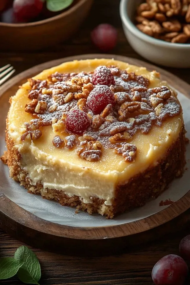Omas „Friss-dich-dumm“ Kuchen: Walnuss-Traum