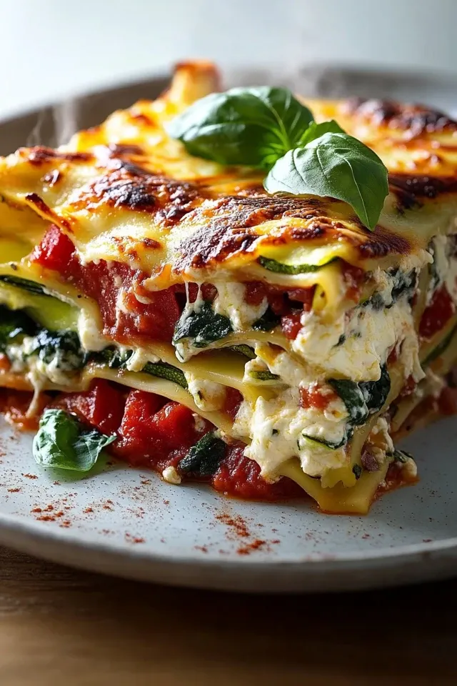 Gemüse Lasagne Mit Ofengemüse – Ein Genuss für alle Sinne