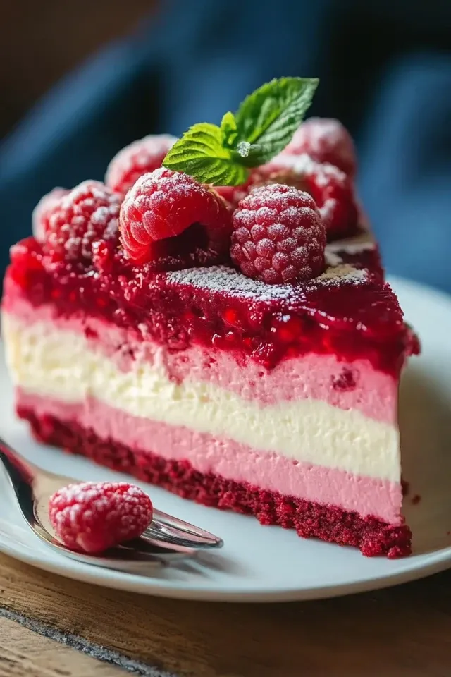 Himbeertorte mit Joghurtcreme – Fruchtig & Leicht
