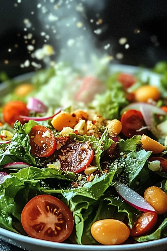 Jamies 5-Minuten-Salat: Frisch, Schnell & Lecker