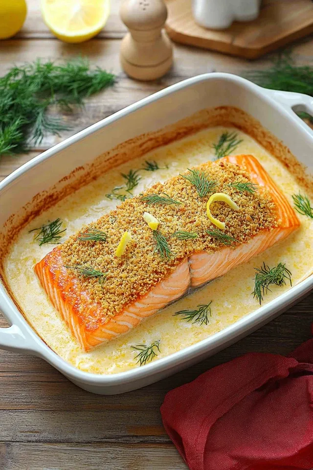 Lachs-Sahne-Gratin – ein köstliches Rezept für jeden Anlass
