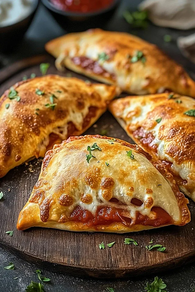 Luftfritteusen-Calzonen: Schnelle Pizza für die ganze Familie