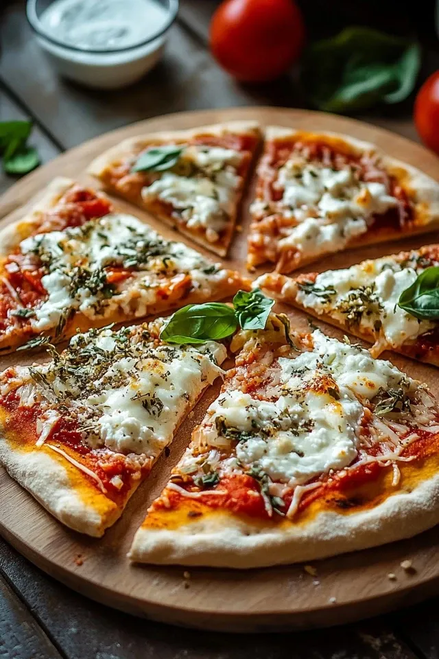 Protein Pizza mit Skyr: Schnell, gesund und lecker
