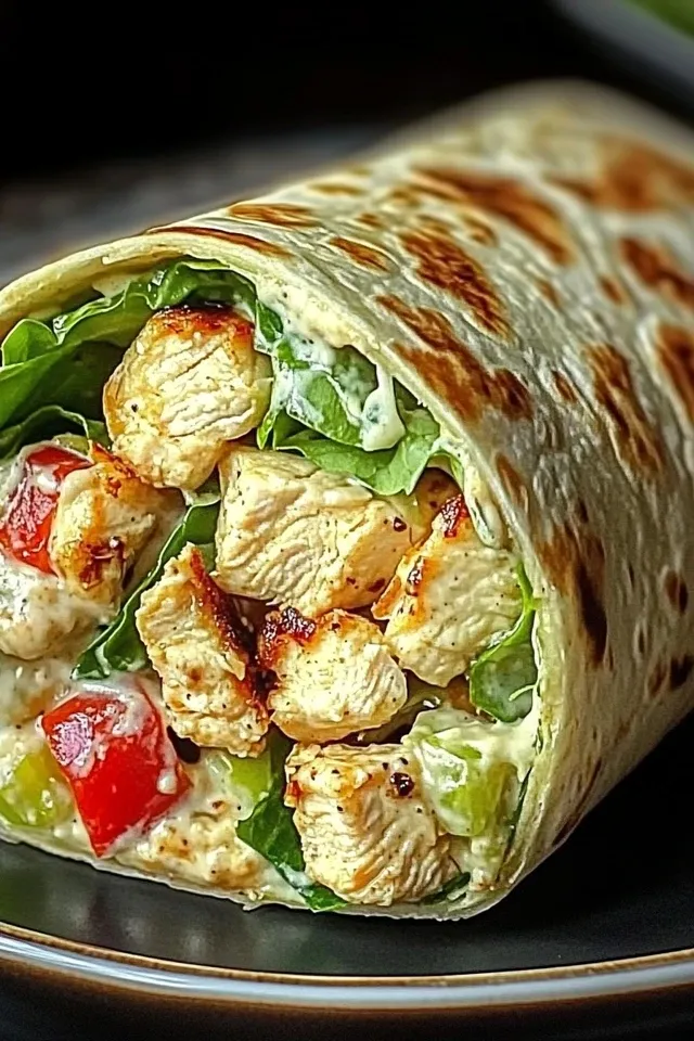 Proteinreicher Rindfleisch Caesar Wrap: Ein Ultimatives Rezept