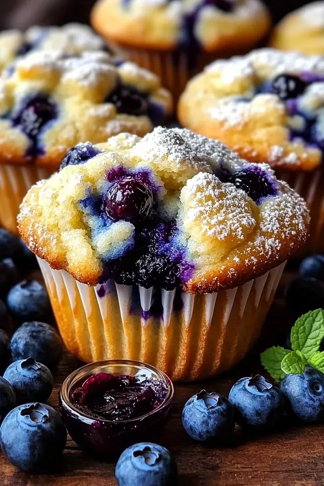 Saftige Blaubeer-Muffins – Ein himmlisches Frühstück