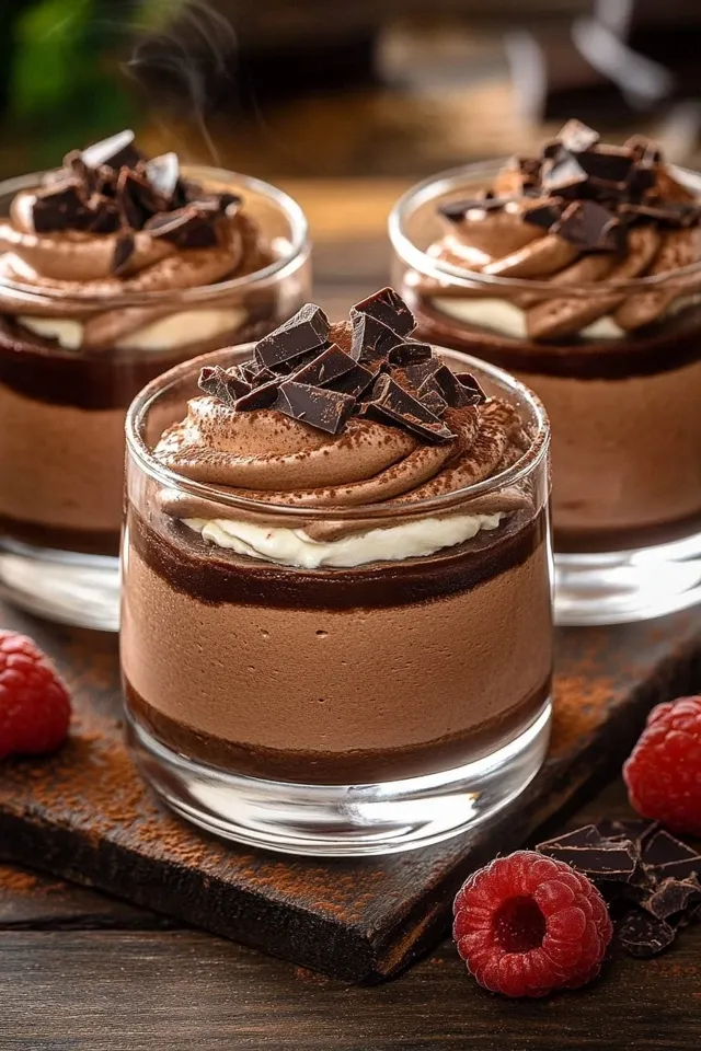 Cremiges Schoko-Dessert mit Mascarpone: Ein Genuss