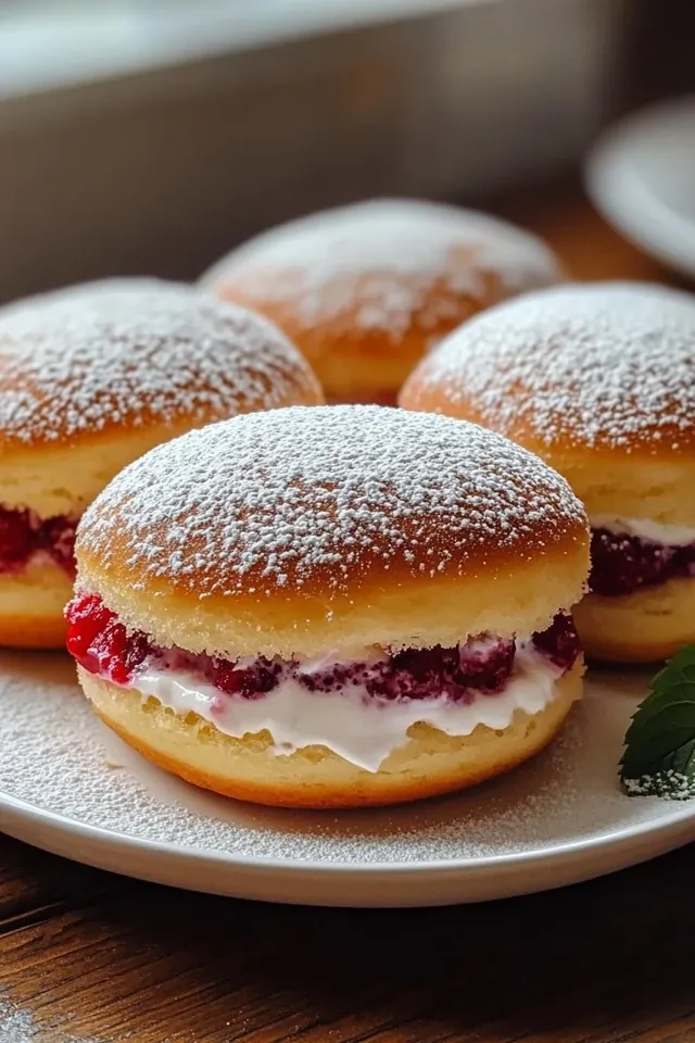 Berliner aus dem Airfryer: Luftig, lecker & fettarm genießen