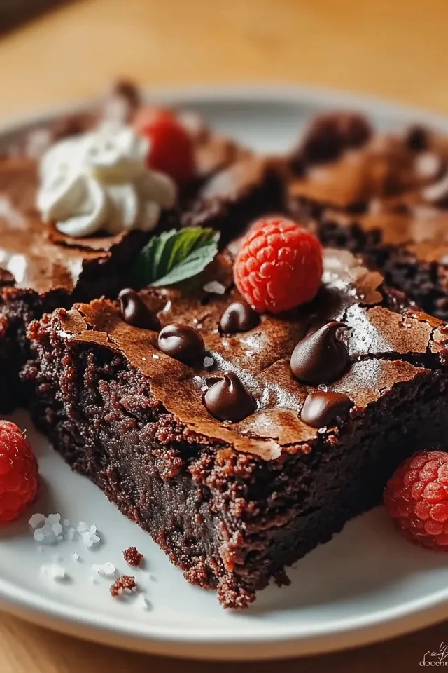 Proteinreiche Brownies mit Quark – Köstlich und Gesund