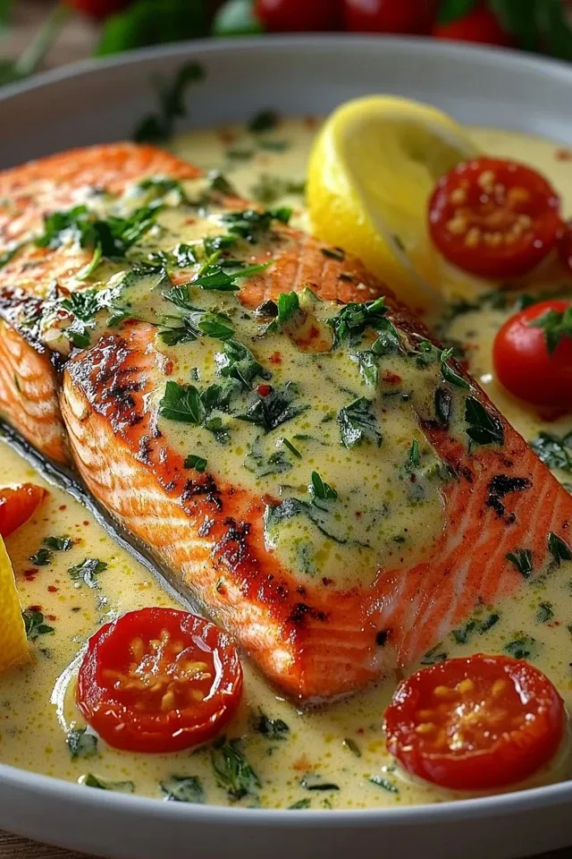 Cremiger Lachs-Traum aus der Toskana – Low Carb Rezept
