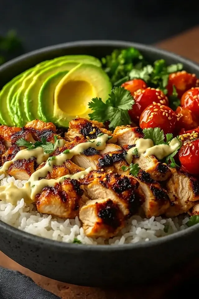 Cremige Hähnchen Bowl – Ein Rezept zum Verlieben