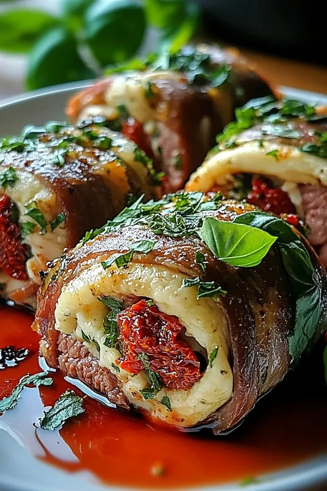Fleischrouladen nach italienischer Art – Ein Rezept für Genießer