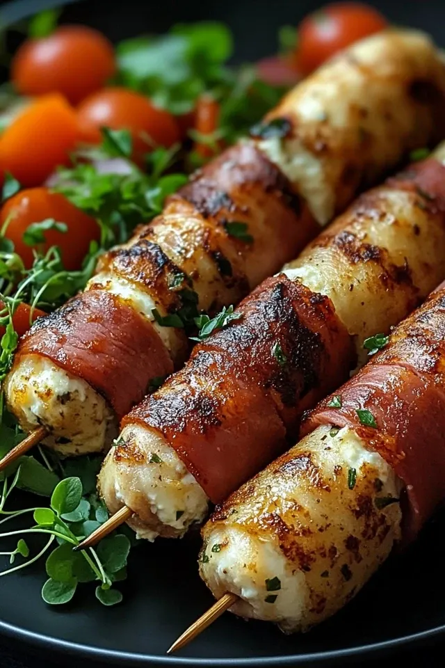 Gegrillte Feta-Beef-Röllchen: Ein köstliches Rezept