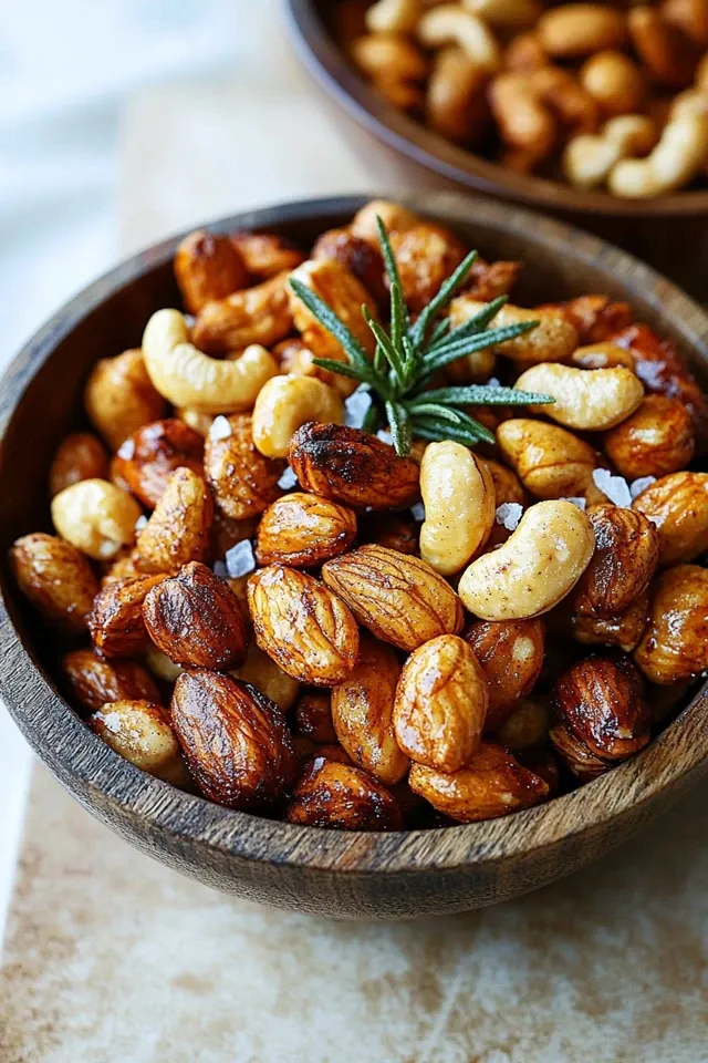 Geröstete Nüsse aus der Heißluftfritteuse – Die perfekte Snack-Idee