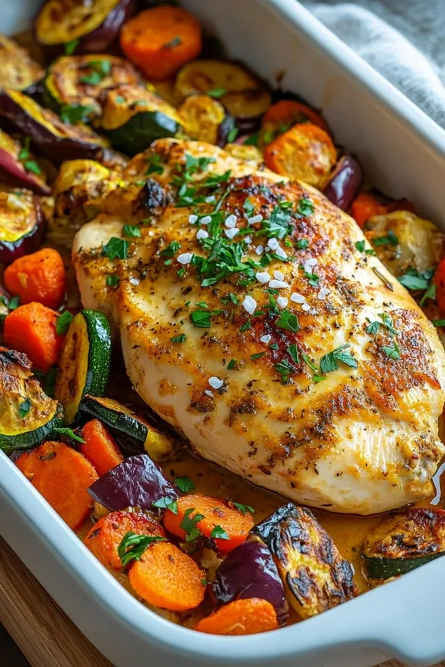 Herzhafte Hähnchenbrust im Ofen: Ein einfaches Rezept