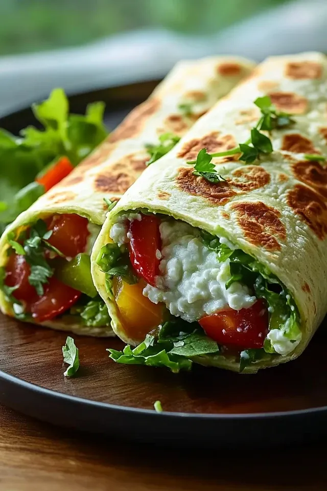 Hüttenkäse Wrap Rezept: Schnell, Lecker & Gesund