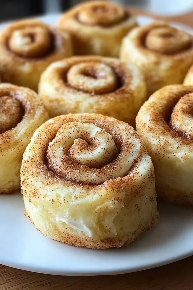 Keto Zimt-Frischkäse-Röllchen Rezept