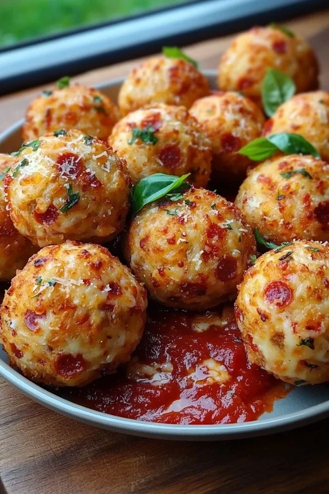 Knusprige Pizza Bällchen – Ein Genuss für jeden Anlass