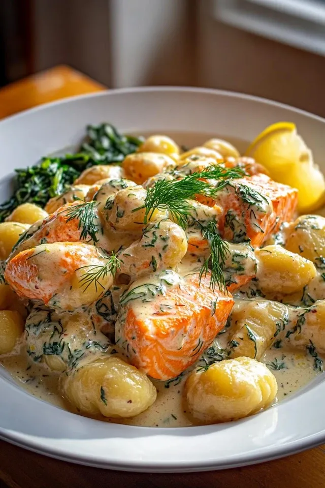 Lachs-Gnocchi: Unwiderstehlich leckeres Rezept