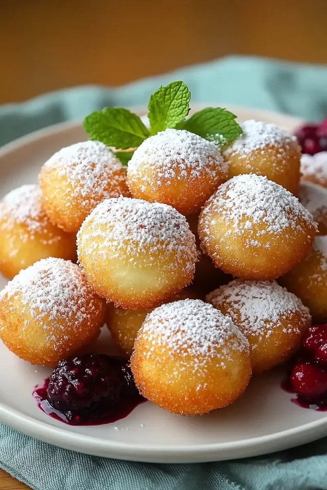Leckere Airfryer Quarkbällchen: Einfach und schnell zubereiten