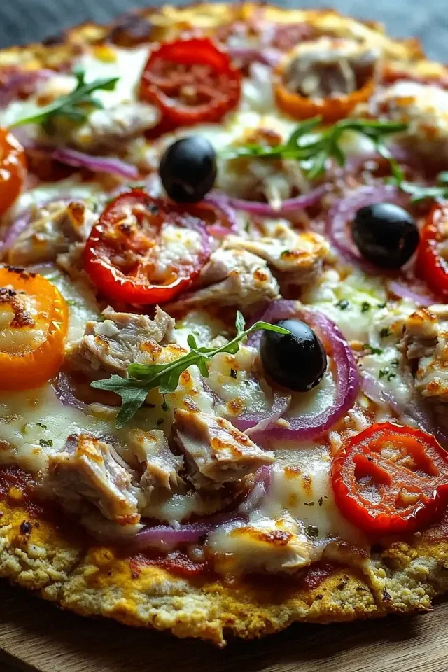 Low Carb Thunfischpizza mit Quark – Ein Rezept für Genießer