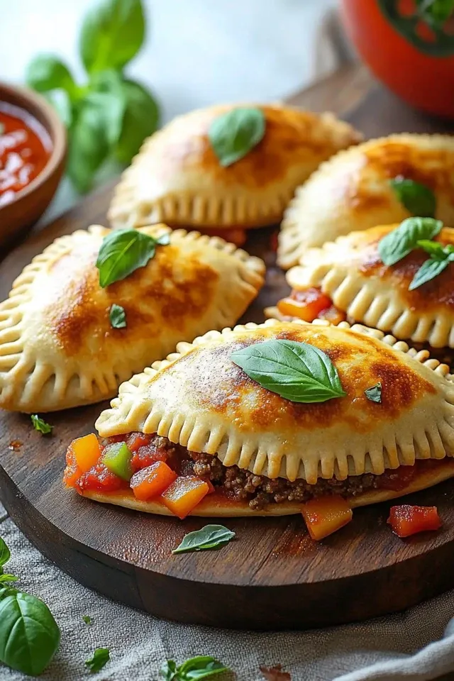 Mini-Calzones aus der Heißluftfritteuse: Ein köstliches Rezept