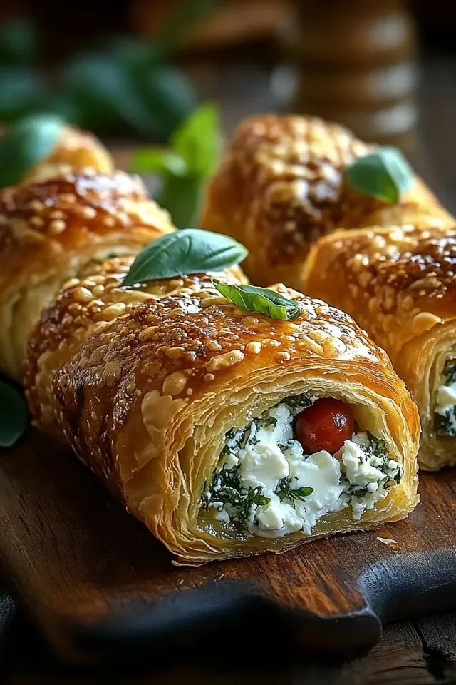 Ofen-Feta-Röllchen: Einfach und Lecker für Jede Feier