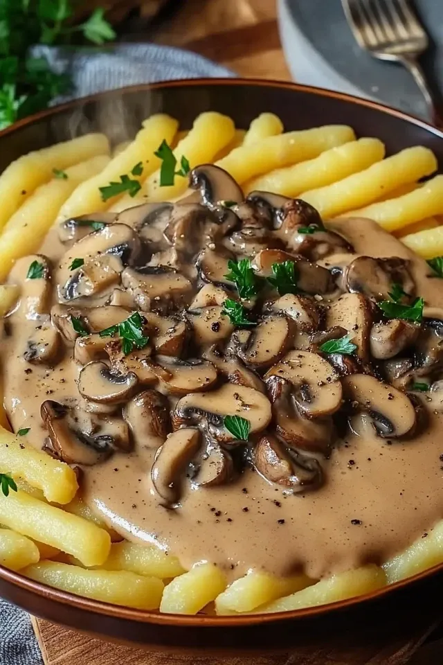 Pilzrahmsoße mit Schupfnudeln: Ein unwiderstehliches Rezept