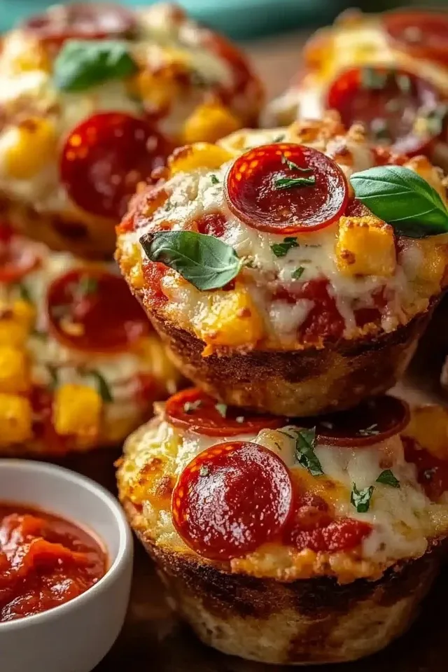 Pizza-Muffins: Schnelle und leckere Snack-Idee