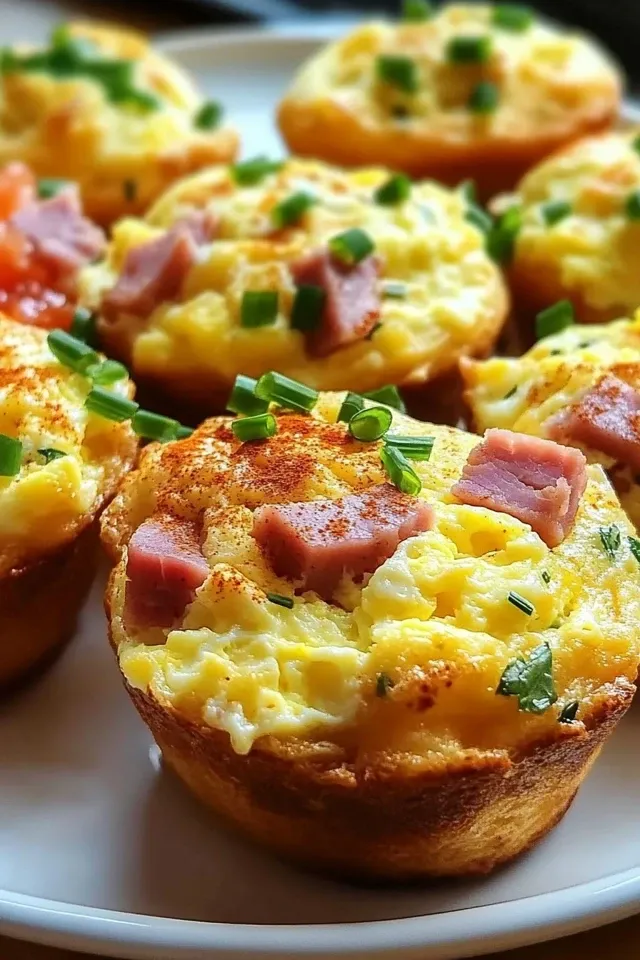 Rührei-Muffins mit Beef für ein leckeres Frühstück