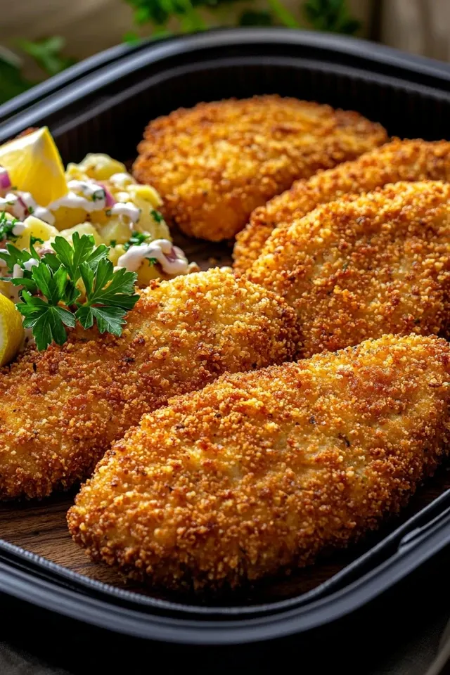 Knusprige Schnitzel im Airfryer – Ein einfaches Rezept