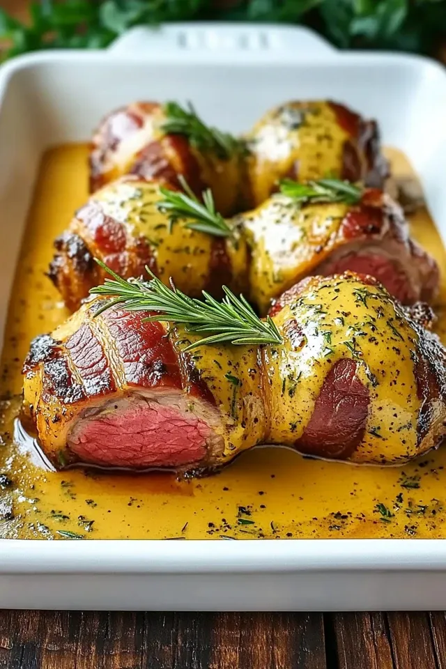 Beeffilet im Baconmantel – Ein Fest für die Sinne