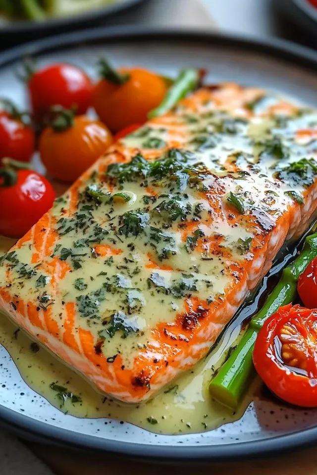 Köstlicher Toskana-Lachs mit mediterranen Aromen